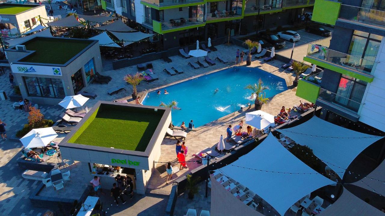 Cristalex Studio Aparthotel Pool & Spa Mamaia Nord Неводарі Екстер'єр фото